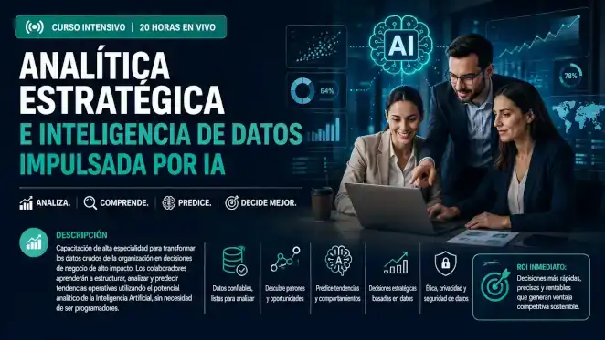 Imagen del curso Curso: Inteligencia Artificial y Productividad en los Negocios